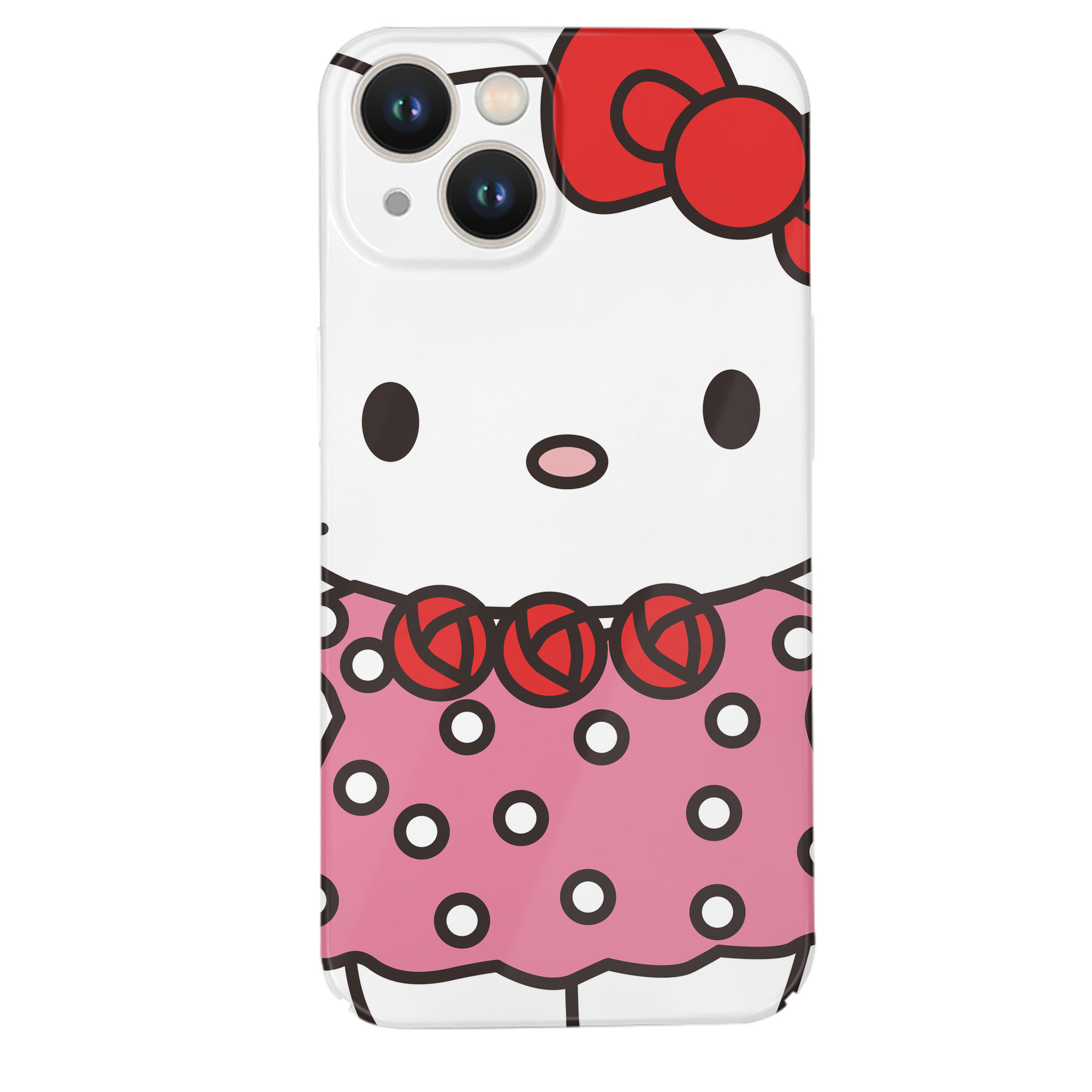 （画像用） Hello Kitty ハローキティ 【iPhone 14シリーズ対応】ハードケース